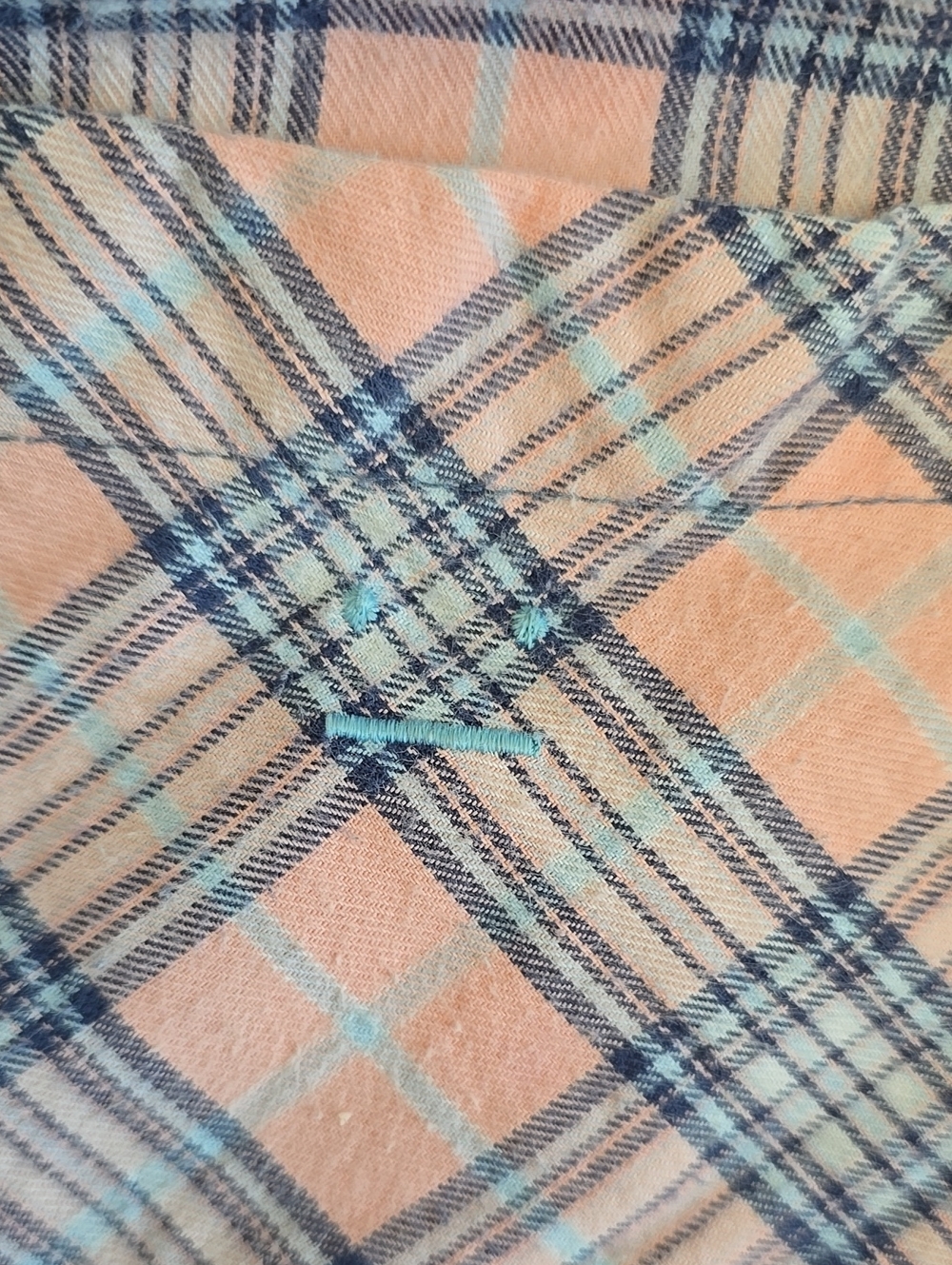 Acne Studios Plaid Cotton Flannel Shirt Shorts Set Pink Blue 100% Cotton #Z - Picture 10 of 16